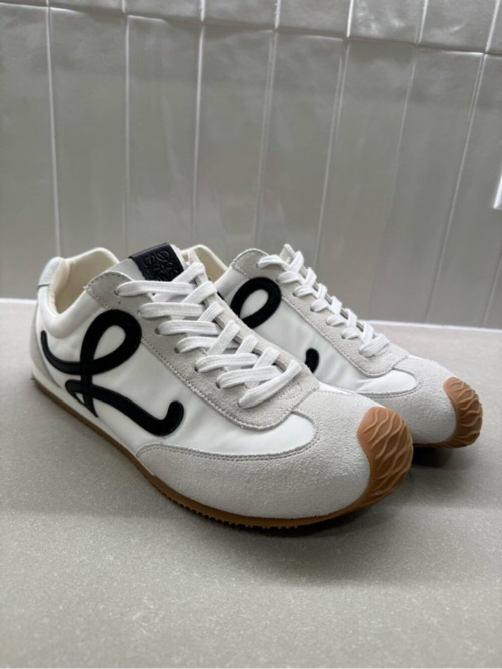 ✨Loewe Flow Retro White Sneakers✨